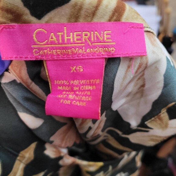 Catherine Malandrino Multicolored Blouse Sz XS - Picture 4 of 4